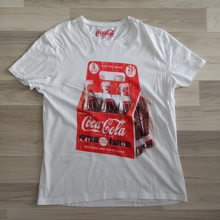 T-shirt  homme blanc Coca Cola taille XL