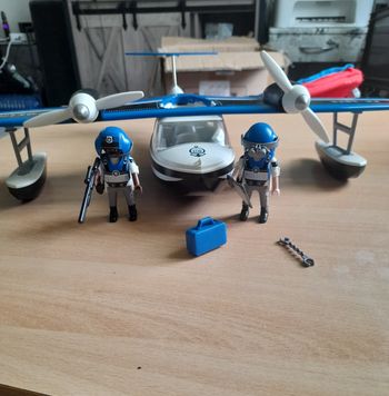 Hydravion de police playmobil