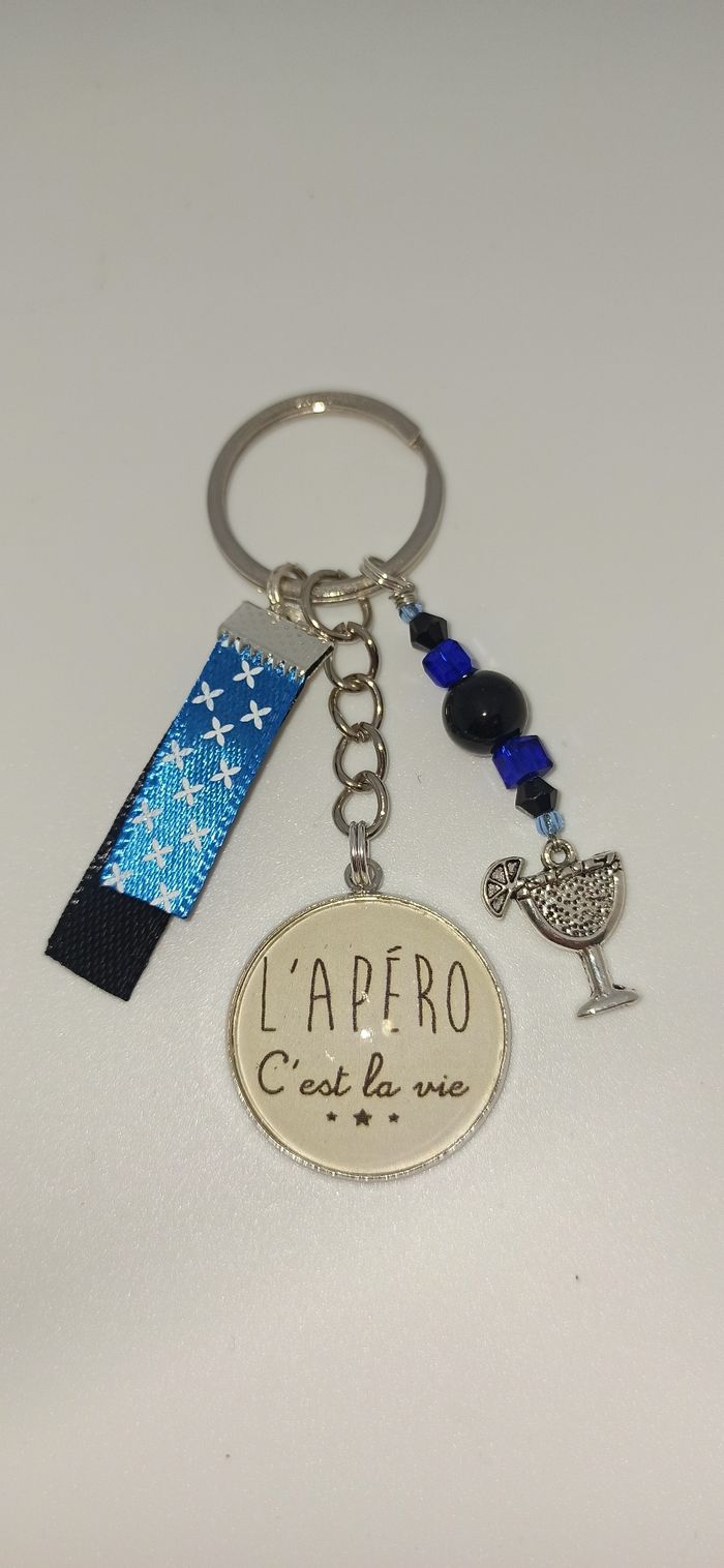 Porte clé humour apéro