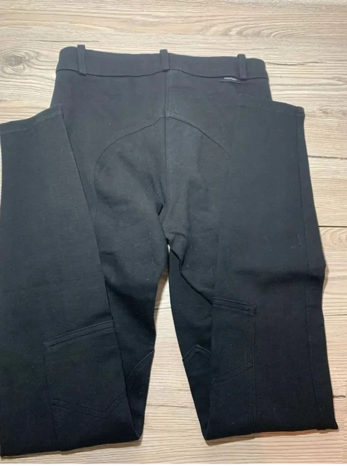 Pantalon d’équitation Fouganza  Noir, Taille 38  / M - photo numéro 4