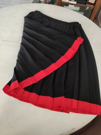 Jupe plissée grande taille