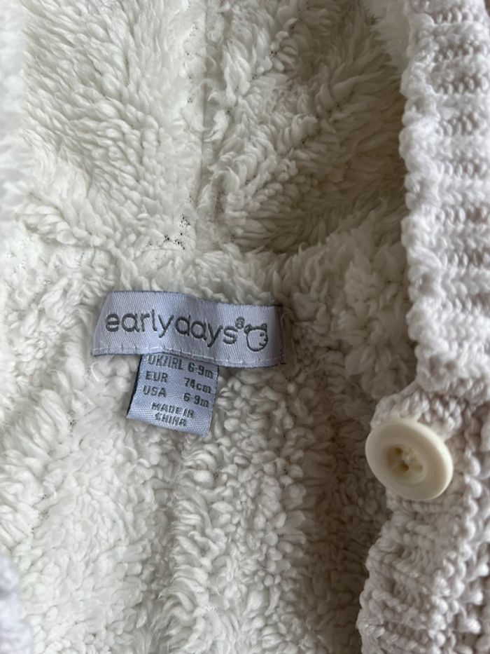Gilet chaud 6-9m - photo numéro 2