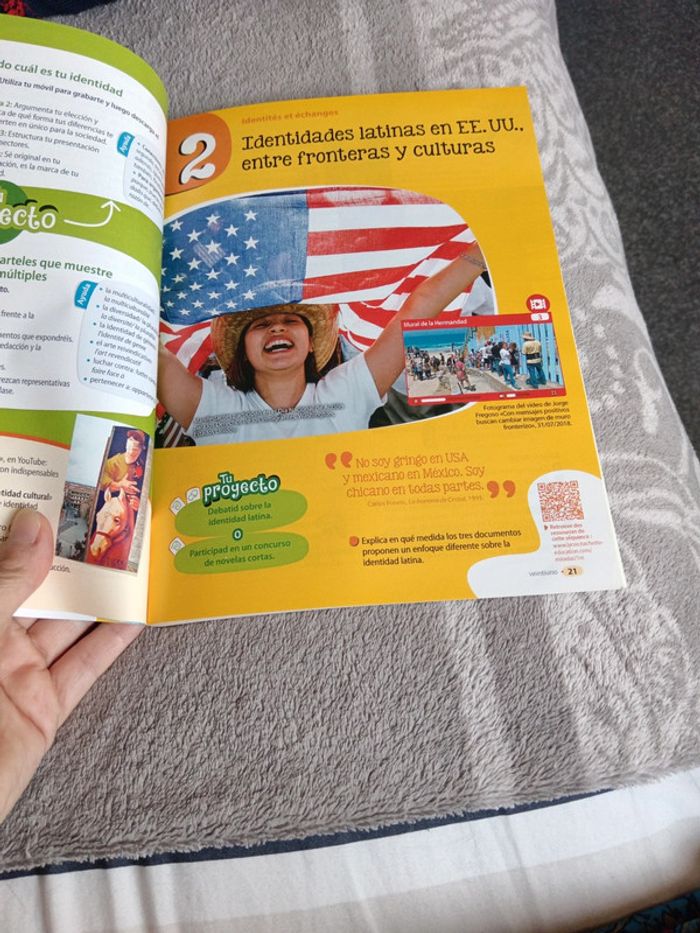 Livre scolaire d'espagnol - photo numéro 3