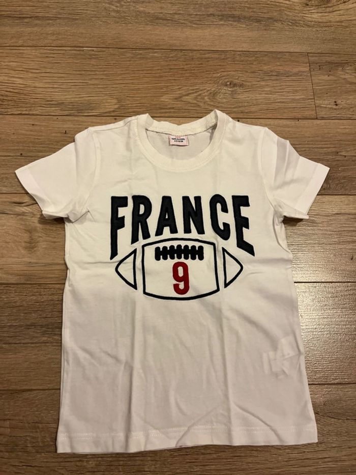 6 ans - tee shirt rugby France TAO