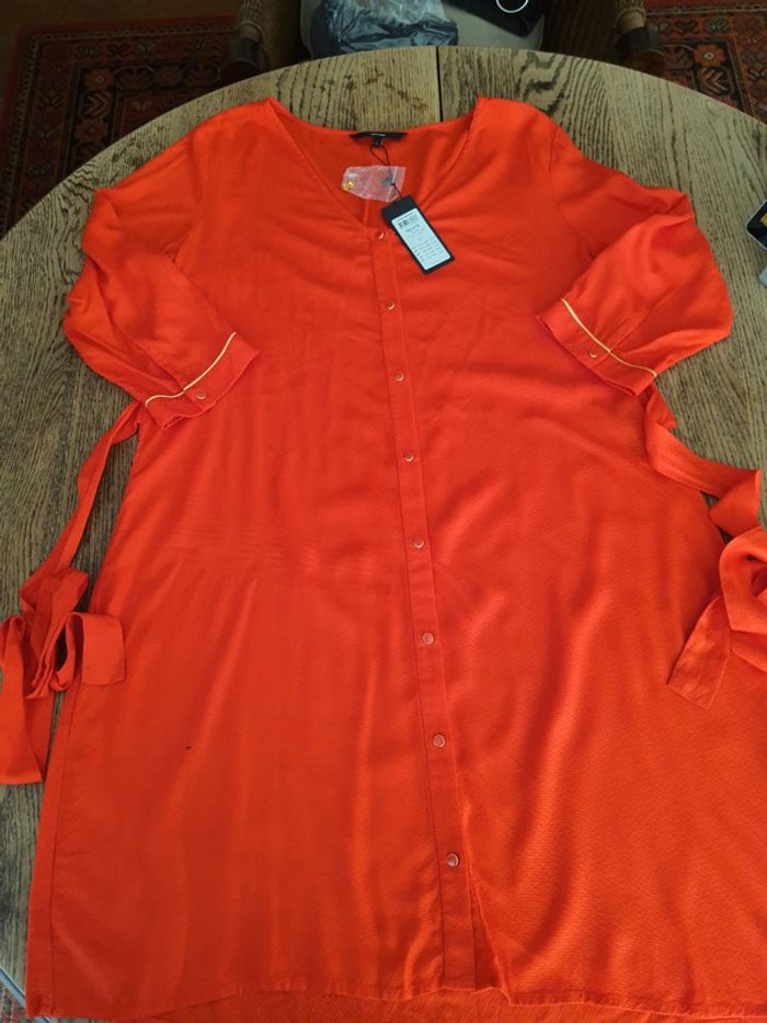 Jolie Robe rouge Vero Moda taille L neuve - photo numéro 17