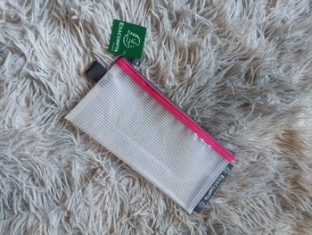 Pochette transparente à fermeture Exacompta 