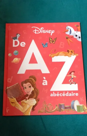 Livre Disney " De A à Z abécédaire"