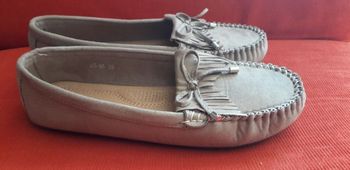 Mocassins beige neuf
