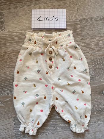 Pantalon à motifs