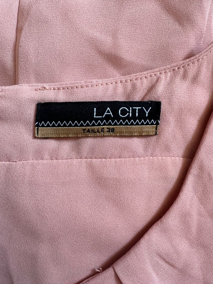 Robe rose T.38 La City - photo numéro 9