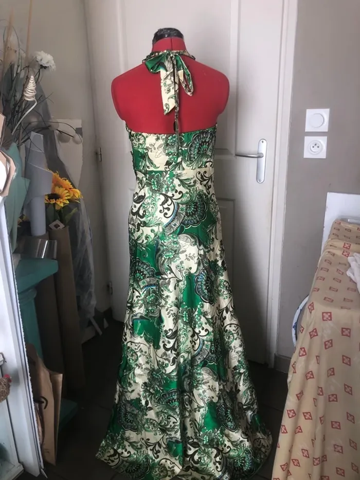 Robe de soirée + boléro T36/38 femme 👗 - photo numéro 6