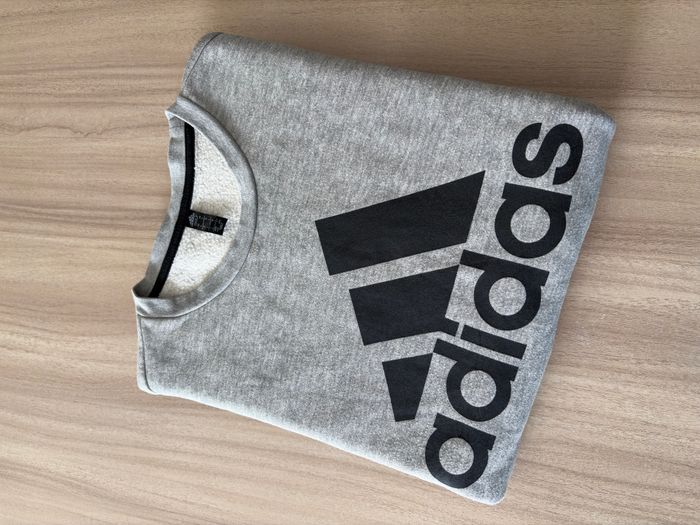 Sweat Adidas Golf – Couleur gris - Taille L - Logo noir - Année 2022