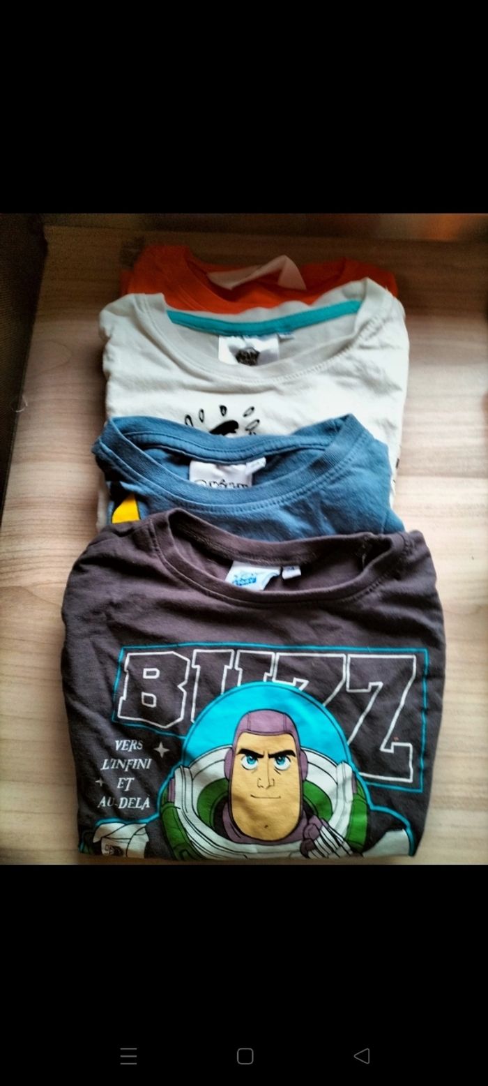 Lot tee shirt 2 ans