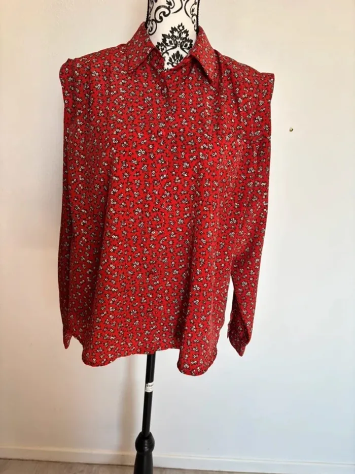 Blouse fleurie femme taille 40