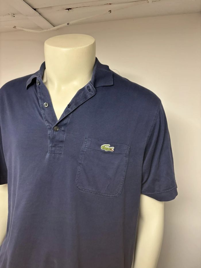 Polo Lacoste Original - Taille L - Bleu Marine - photo numéro 5