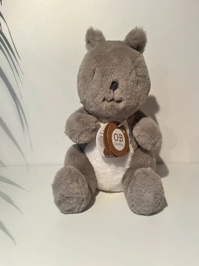 Squirrel soft toy écureuil peluche OB design - photo numéro 2