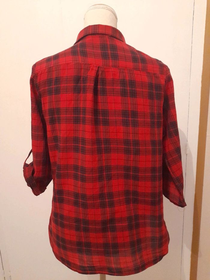 Chemise à carreaux légère - photo numéro 4