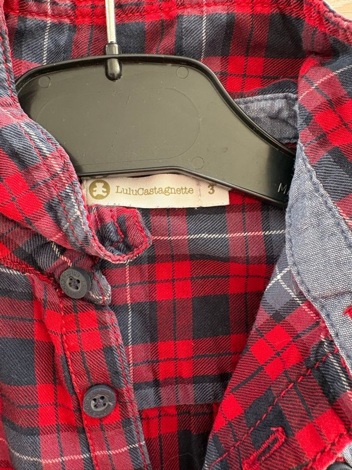 Chemise Lulu  castagnette 3 ans - photo numéro 3