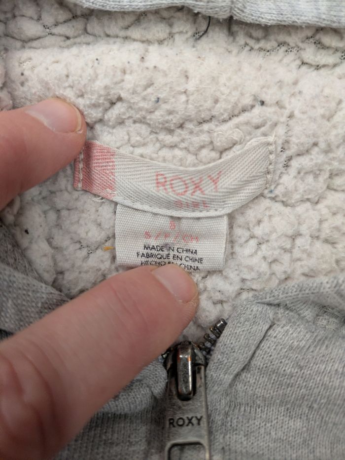 Gilet zippé roxy 8 ans - photo numéro 4