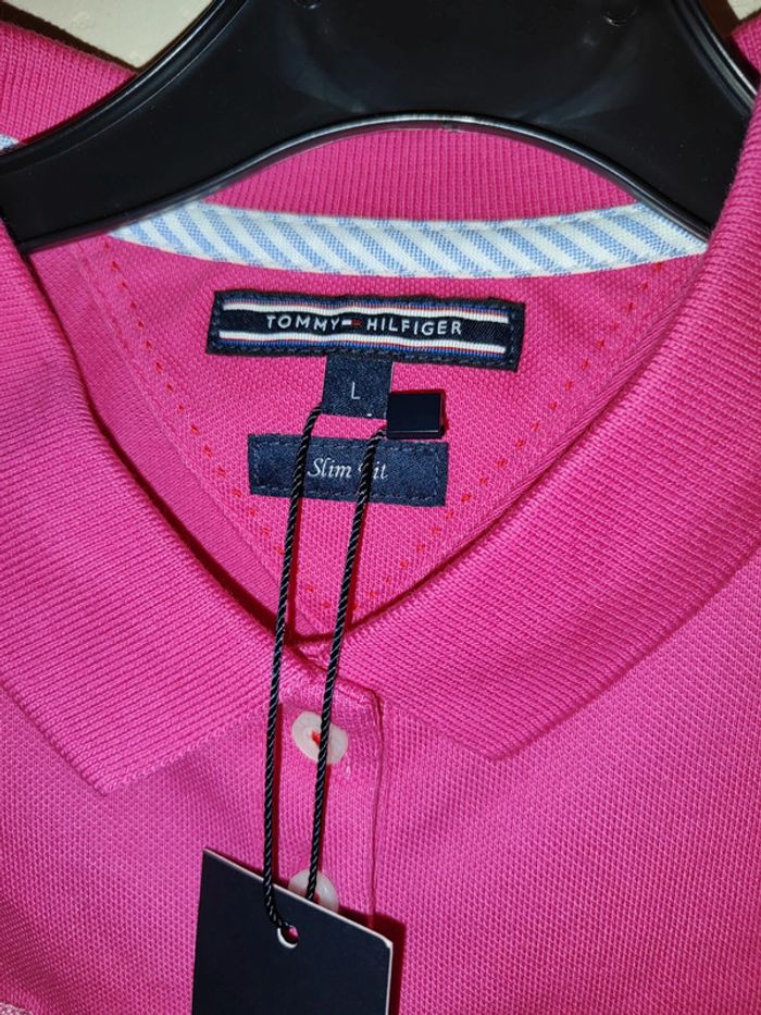 Polo rose tommy Hilfiger - photo numéro 2