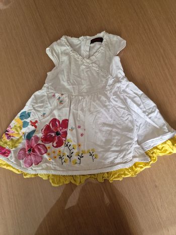 Robe blanche catimini