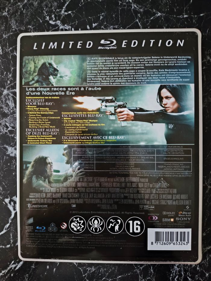 Steelbook Underworld Nouvelle Ère en Blu-ray - photo numéro 2