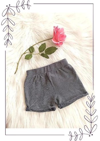 Short court en coton à rayures 86 cm Zeeman 24 mois