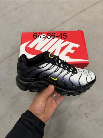 Nike tn noir gris jaune 38