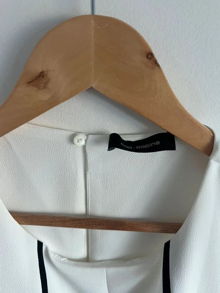 Haut blanc Cop Copine - photo numéro 3