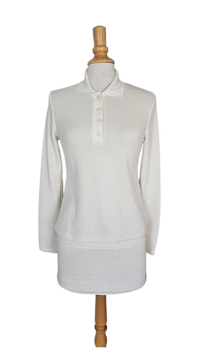 haut et t-shirt Zara crème taille S