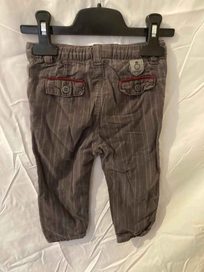 Pantalon Obaïbi 18 mois gris - photo numéro 3