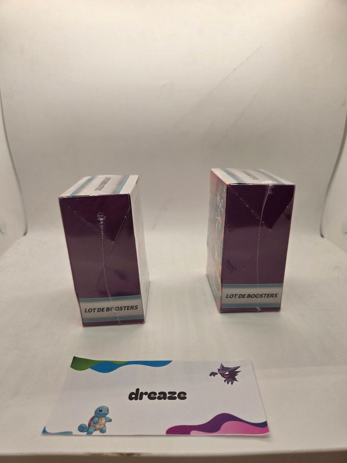 Lot de deux bundles ev10 rivalités destinées pokémon tcg fr - photo numéro 2
