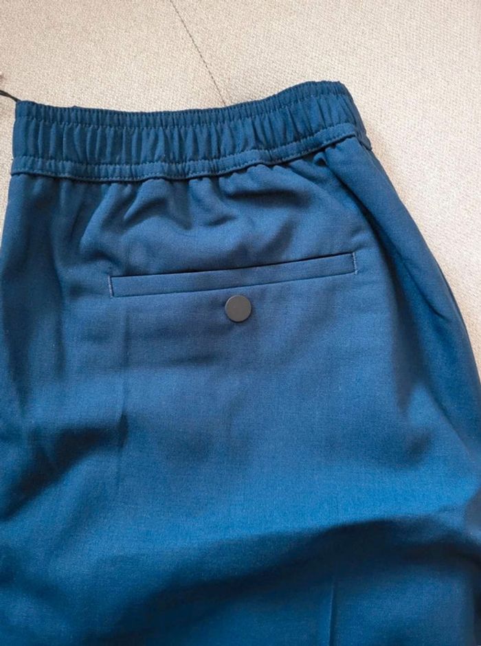 Pantalon bleu Sandro taille 36 neuf - photo numéro 2