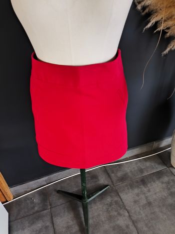 Jupe rouge Phildar