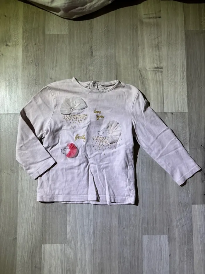 T-shirt rose Kiabi