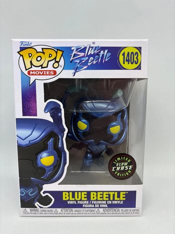 Funko pop dc comics blue beetle chase 1403