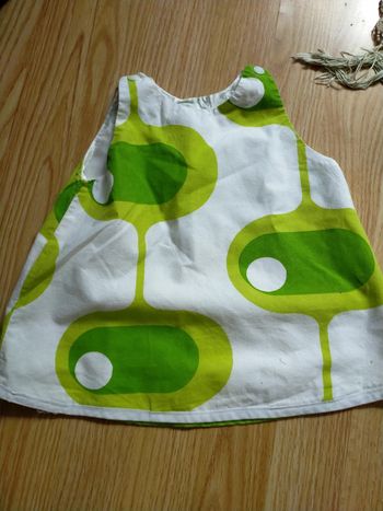 Petite robe psychédélique 6 mois