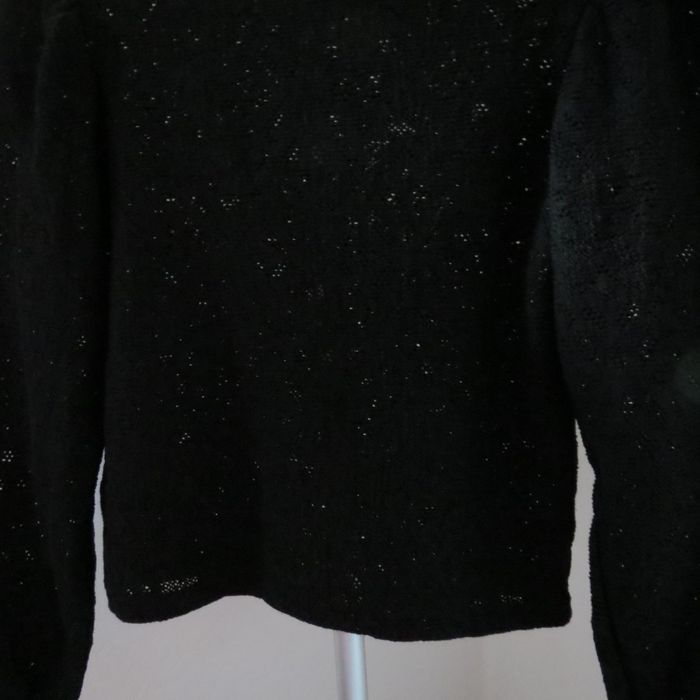 ✨ Pull noir texturé promod – Taille M – Style chic et confortable ✨ - photo numéro 3