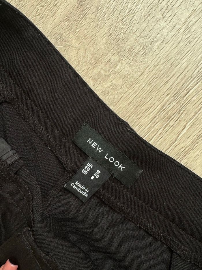 Pantalon noir à jambes larges - photo numéro 2