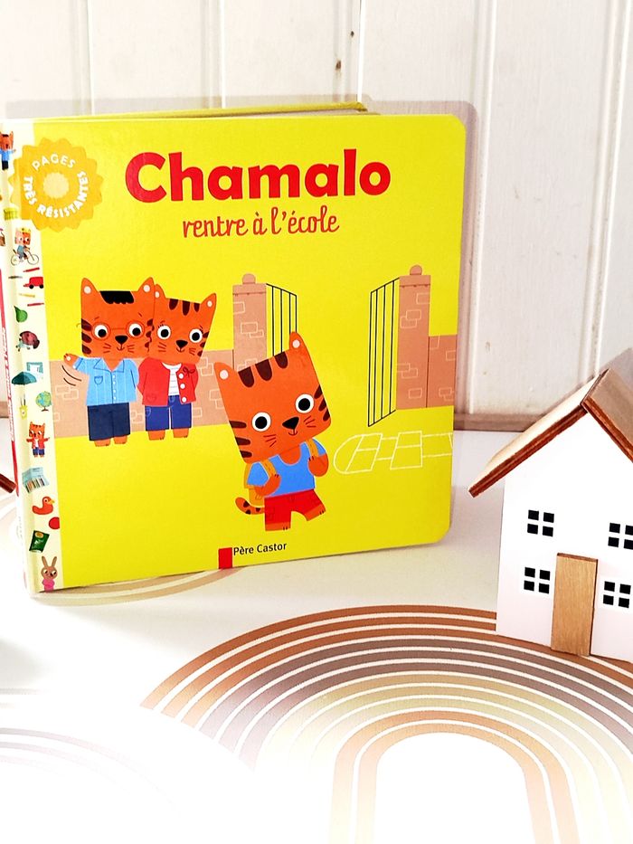 📚 Flammarion Livre Chamalo rentre à l'école