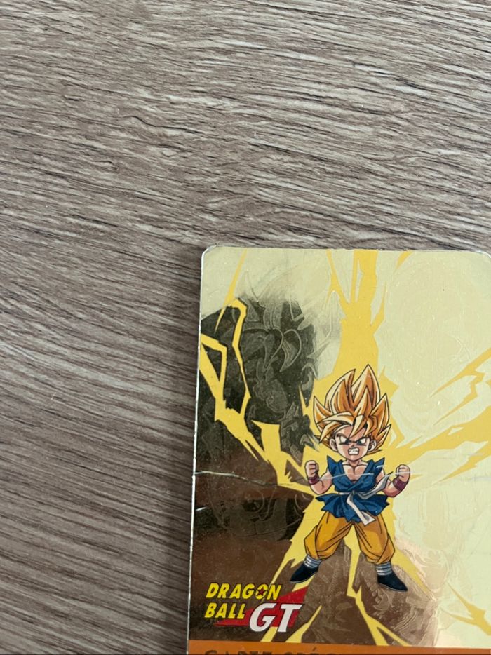 Carte spéciale flash 1997 dragon ball GT Carddass - photo numéro 3