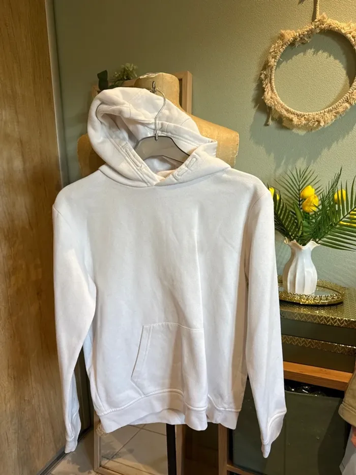 Sweat-shirt à capuche molletonné garçon 12 ans