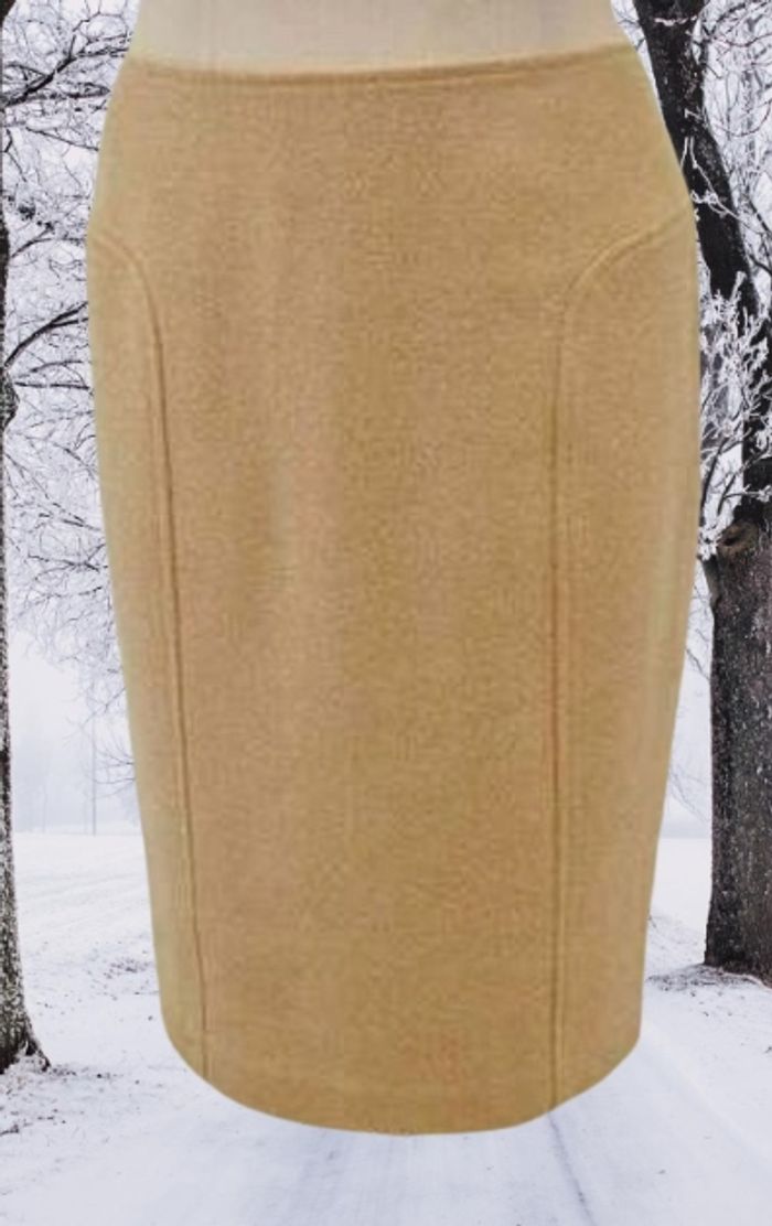 ETCETERA - NEW - TAILLEUR FEMME 3P LAINE SABLE GRANITÉ & FANTAISIES 38/40 OU 6US - photo numéro 8