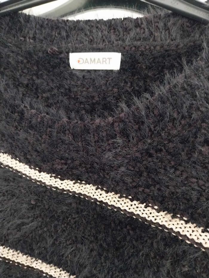 Pull noir et dore Damart T38/40 - photo numéro 4