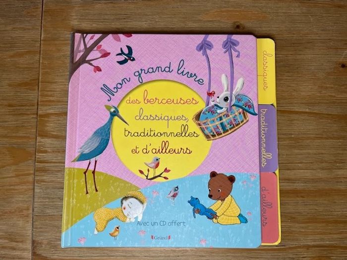 Livre de berceuses avec CD