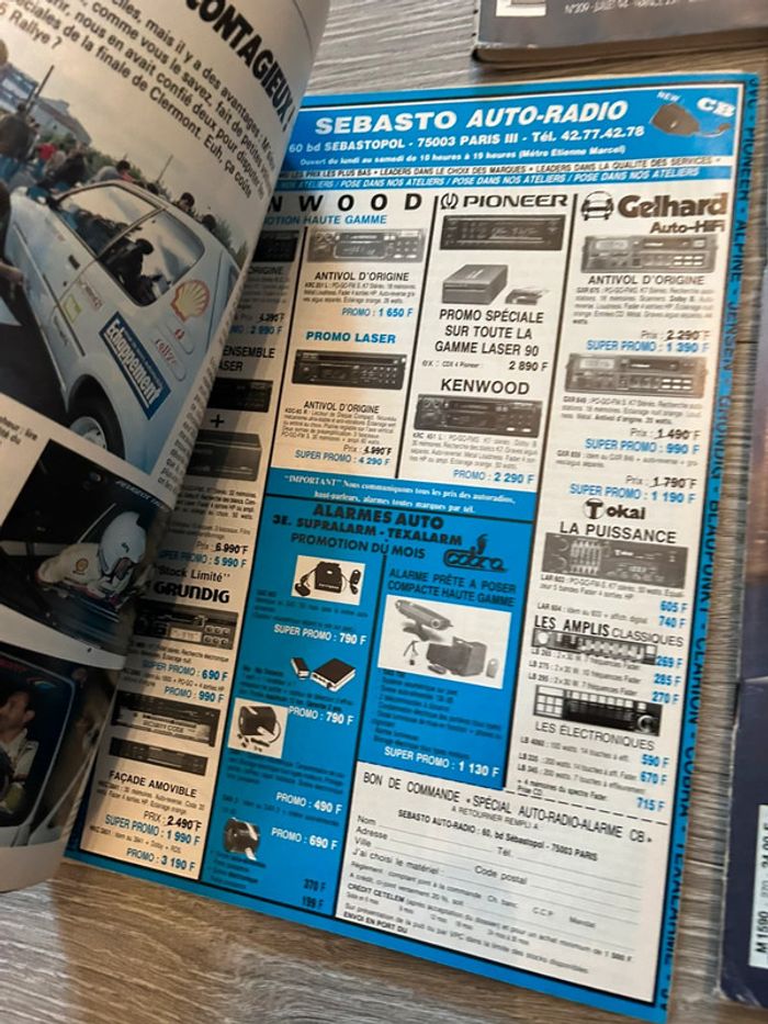 Lot 3 magazine Vintage Échappement Ancien - photo numéro 6