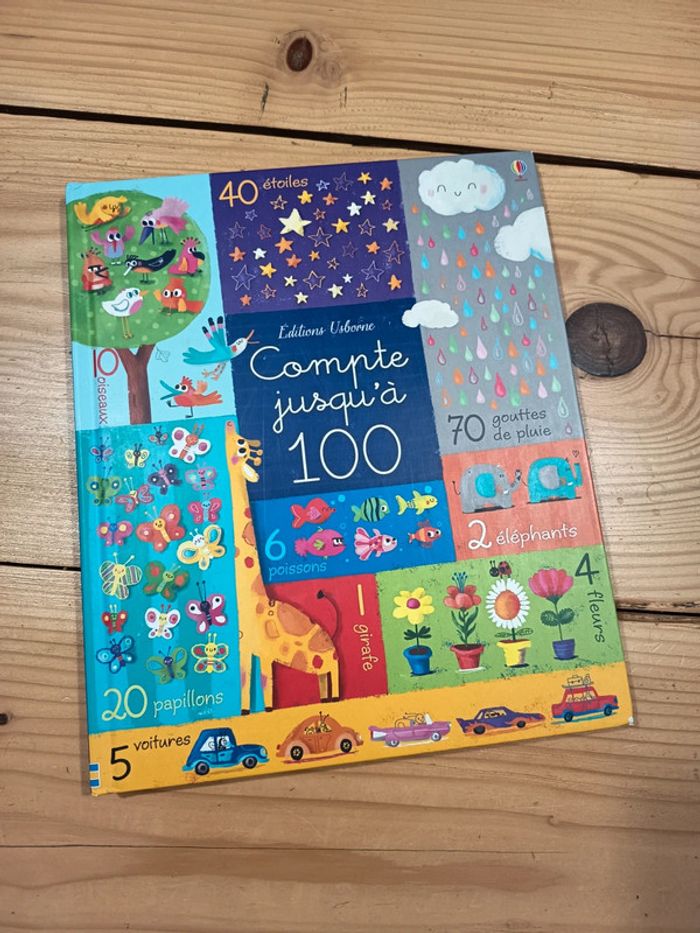 Grand livre compte jusqu'à 100