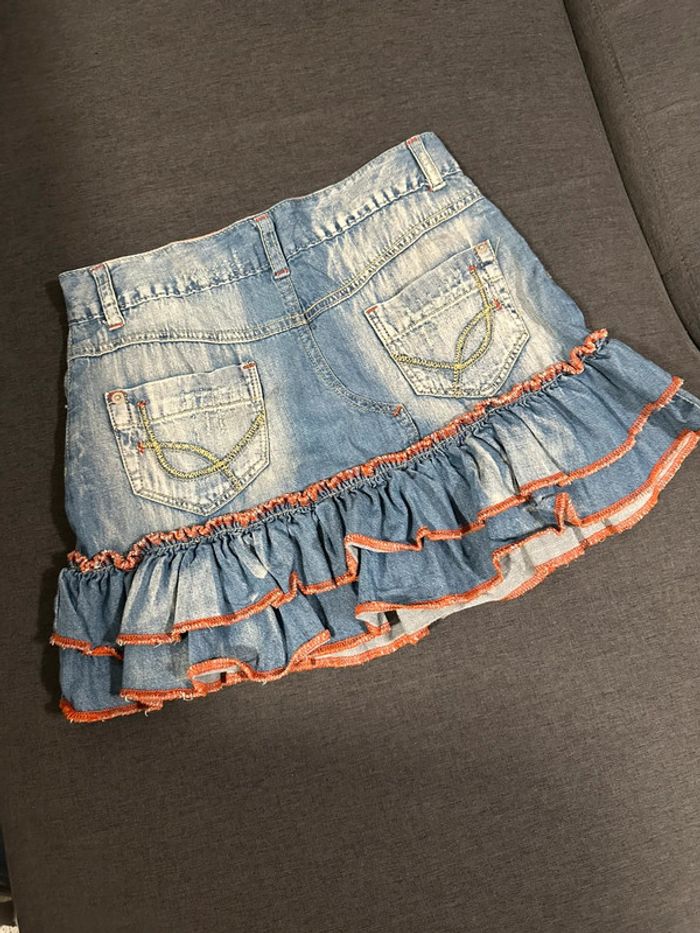 Mini jupe en Jean Vintage Jennyfer Taille 36 Neuve - photo numéro 4