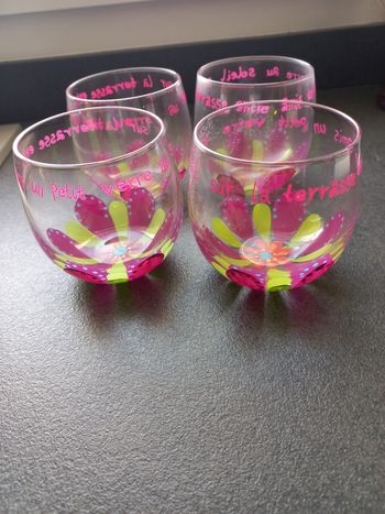 Verres Maisons du Monde,  lot de 4
