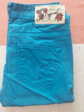 Jean toile kaporal bleu us24 34